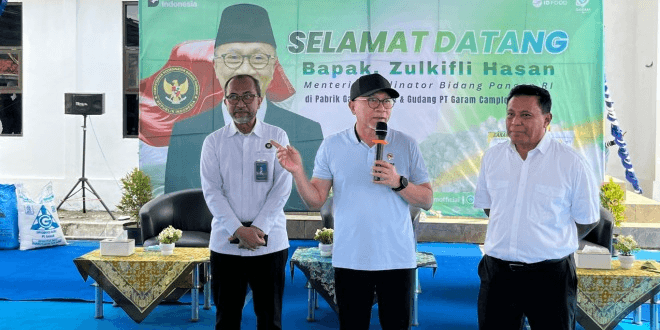 Menko Pangan Pastikan Pangan Nasional Aman