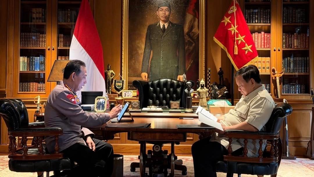 Dipanggil Presiden Prabowo, Kapolri Bahas Program Strategis Polri dan Keamanan Nasional