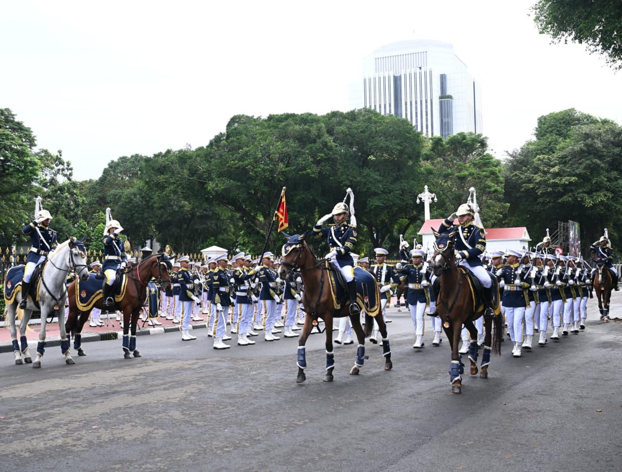 Dibuka untuk Umum, Upacara Serah Terima Paspampres di Istana Merdeka Bisa Dilihat Setiap Hari Minggu Pagi