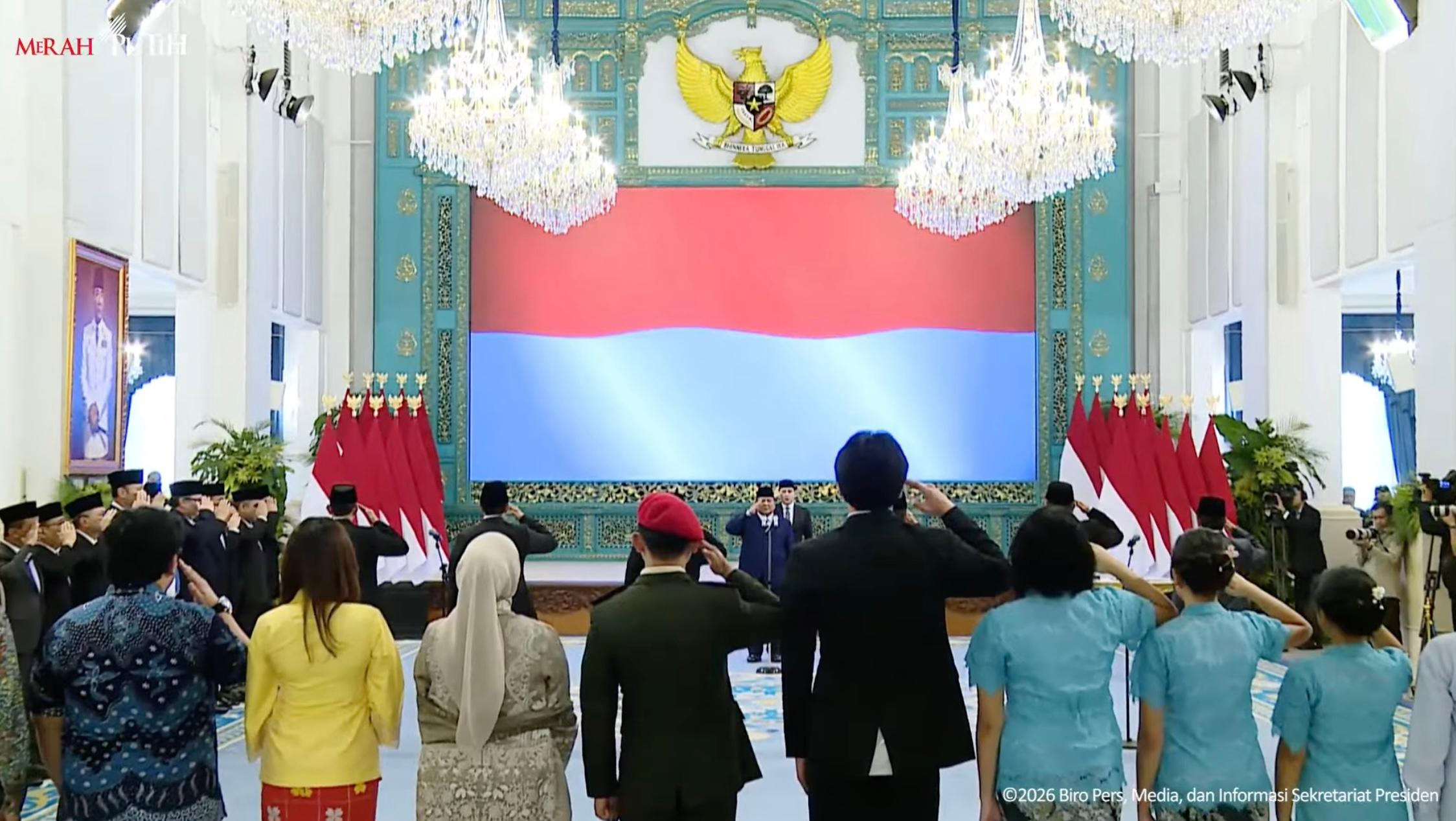 Presiden Prabowo Reshuffle Kabinet, Berikut Daftar Pejabat yang Dilantik