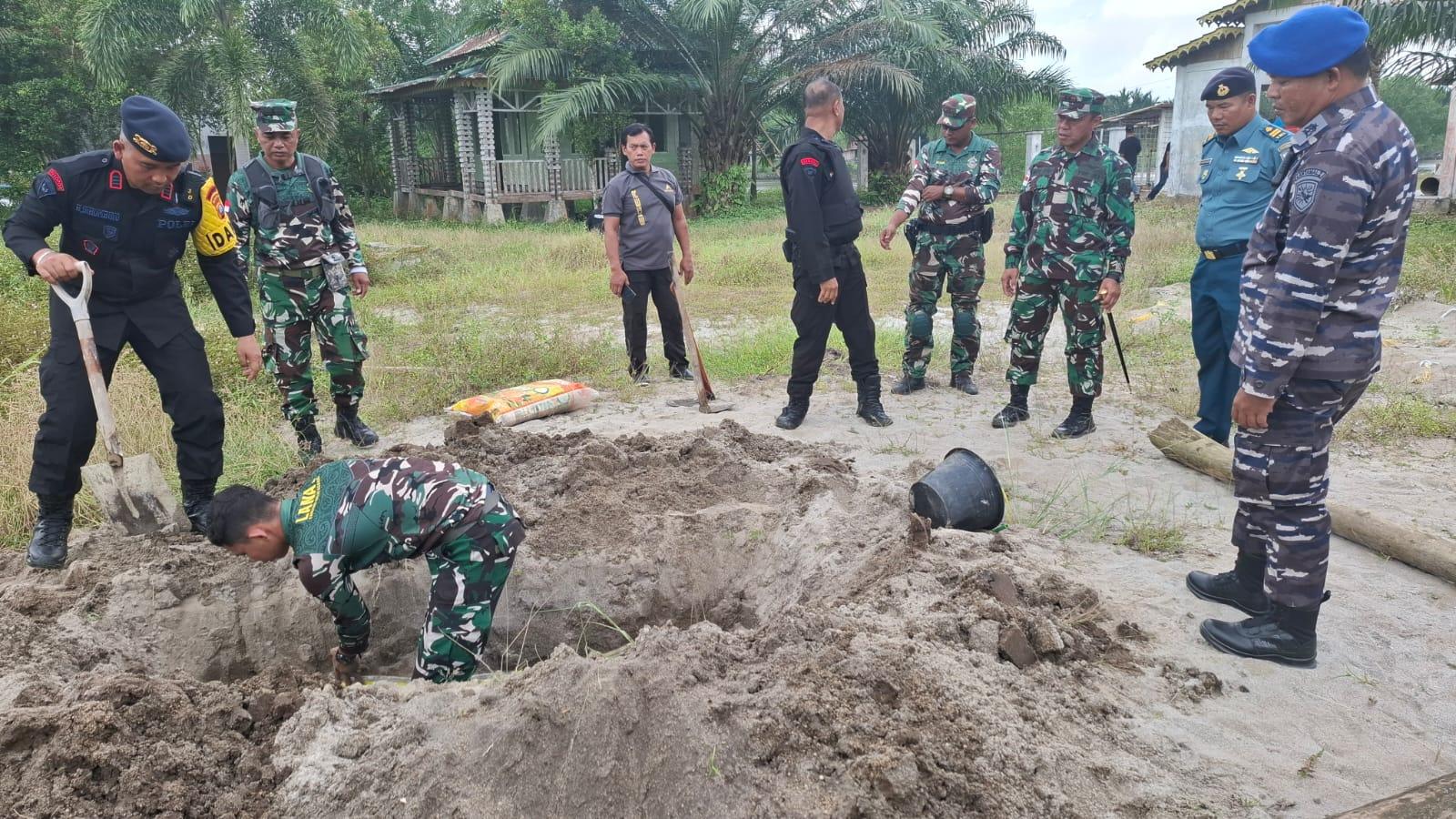 Operasi Jibom Brimob Sumut, Ranjau Darat di Langkat Dimusnahkan
