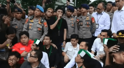 Mahasiswa Geruduk Kemdiktisaintek, Sampaikan Lima Aspirasi
