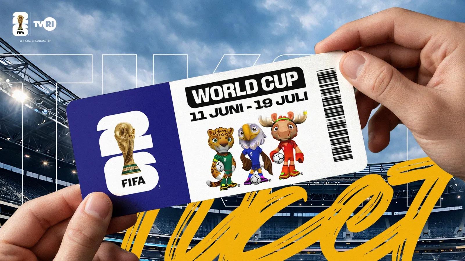 Gratis untuk Ditonton, TVRI Siarkan FIFA World Cup 2026
