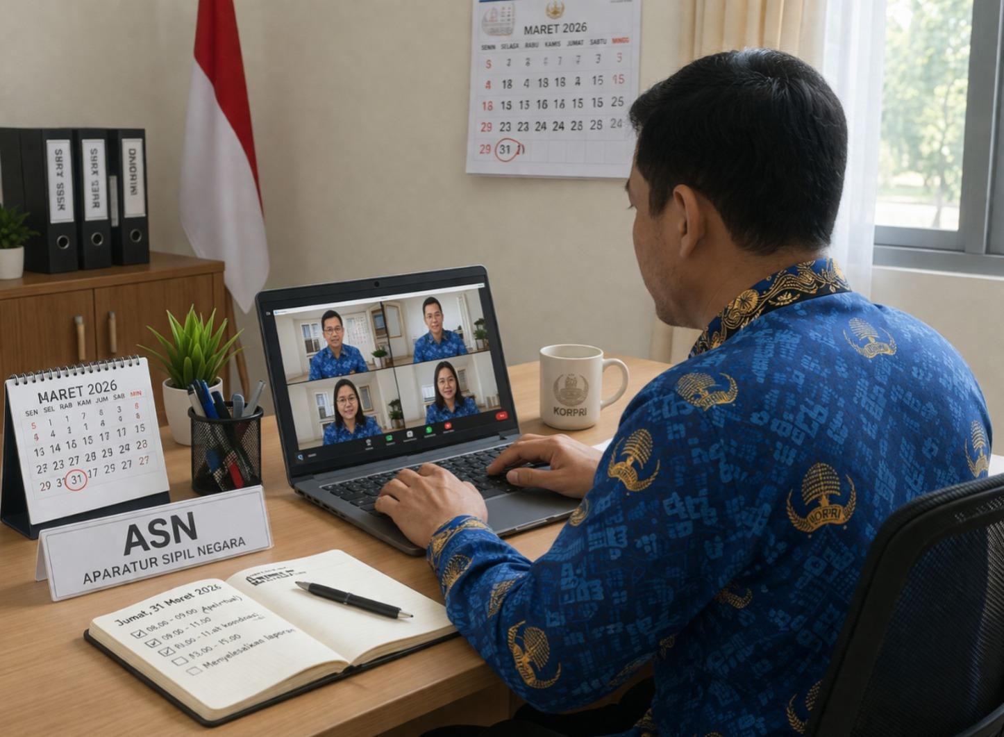  WFH Jumat Berlaku, ASN Wajib Siaga dan Respons Kurang dari Lima Menit