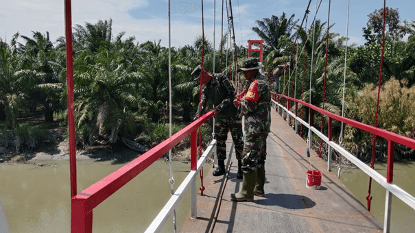 Rehab Tuntas, Jembatan Mandarsah Kembali Hubungkan Dua Desa