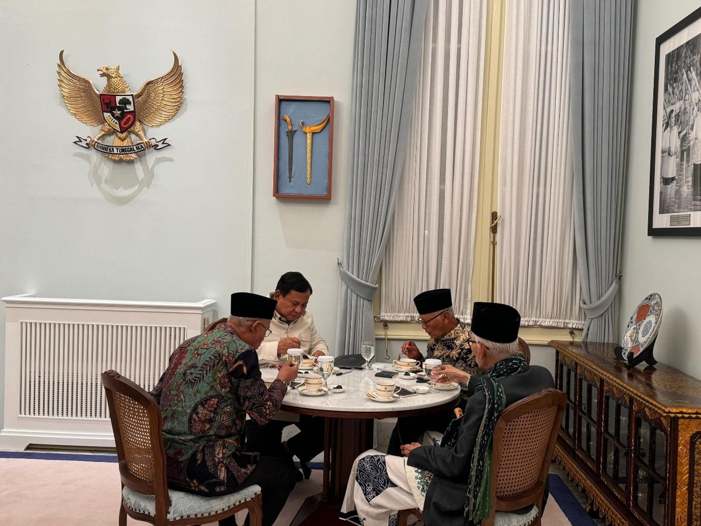 Presiden Prabowo Berbuka Puasa Bersama Tokoh dan Pimpinan Ormas Islam di Istana Merdeka
