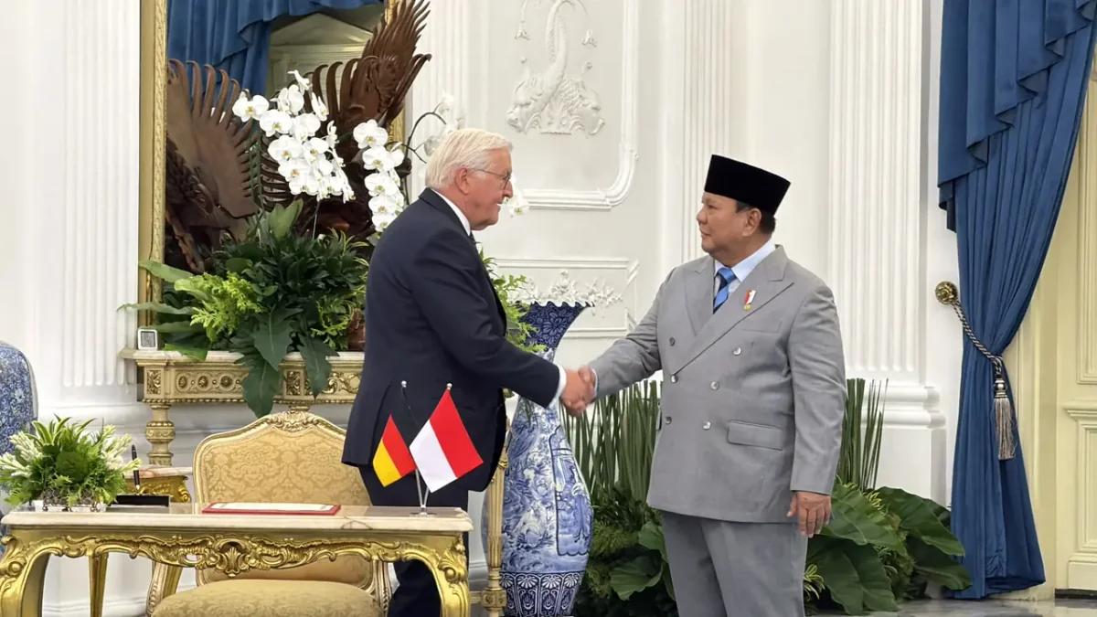 Kunjungan Perdana Jerman di Indonesia, Presiden Prabowo Bertemu Presiden Frank-Walter