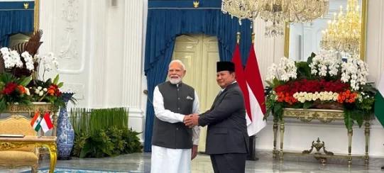 Prabowo Sambut PM India Narendra Modi di Istana Merdeka, Disambut Pasukan Kehormatan dan Tarian Betawi