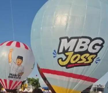 Balon Udara Wonosobo Tak Sekadar Meriahkan HUT, Kini Bawa Pesan Program Prabowo
