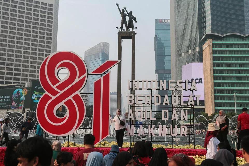 Arus Lalu Lintas Jakarta Padat Saat Perayaan HUT ke-81 RI