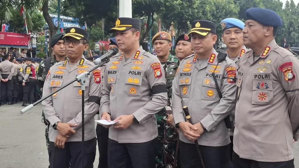 Polisi Amankan 21 Orang Bawa Benda Berbahaya Menjelang Demo Mahasiswa