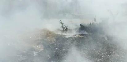 TPA Liar Waringinkurung Terbakar, Asap Masih Mengepul hingga Pagi