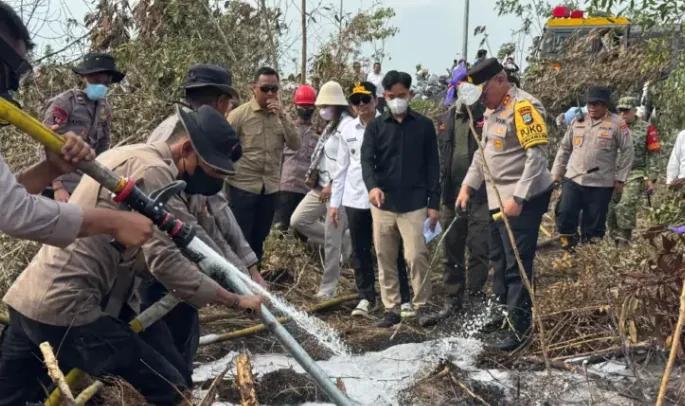 Gibran Minta Maaf, Kondisi Udara Kalimantan Belum Pulih akibat Karhutla