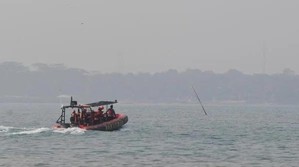 Hari ke-10, Drone SAR Sisir Anak Krakatau Cari 5 Jurnalis dan 3 Kru Kapal