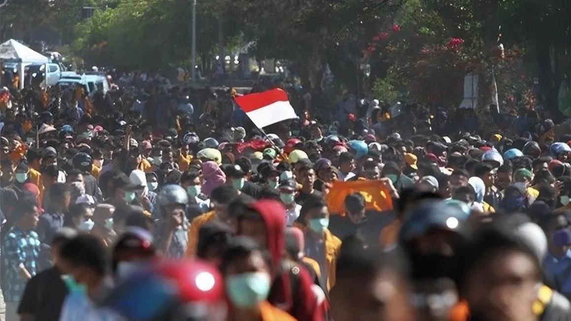 50 Ribu Buruh Demo di Jakarta Hari Ini, Kawal RUU Ketenagakerjaan