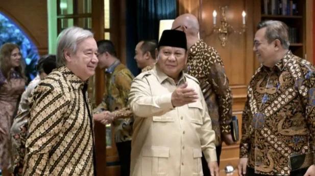 Sekretariat Kabinet Ungkap Hasil Pertemuan Presiden Prabowo Subianto Bersama Sekjen PBB di Hambalang