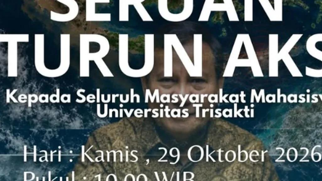 Gelombang Demo Berlanjut Mahasiswa Trisakti Bergerak ke Istana Negara, Suarakan Tritura dan Tuntutan Perubahan Nasional