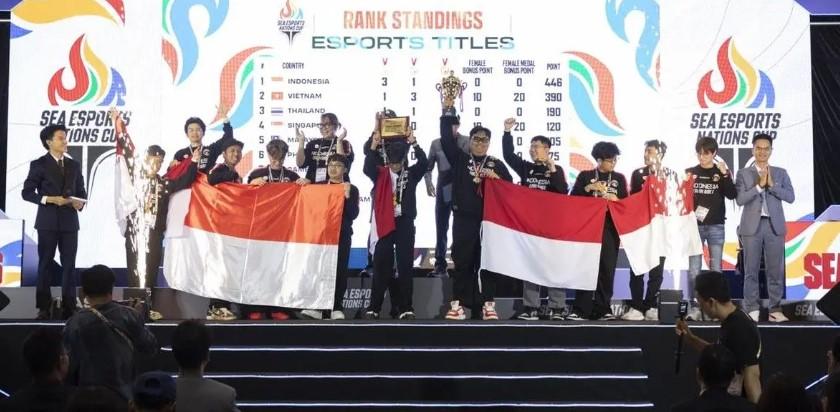 Indonesia Resmi menjadi Juara Umum SEA Esports Nations Cup 2026