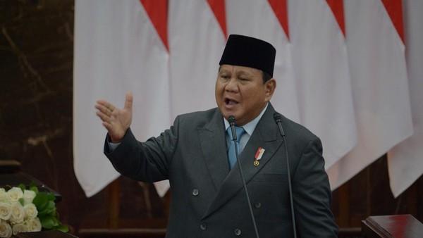 Pidato Paripurna DPR, Prabowo: Jangan Kagumi Bangsa Kaya Hasil Merampas Negara Lain