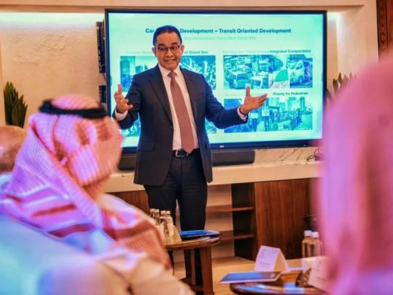 Anies Jadi Penasihat Kota Riyadh, Jakarta Diakui sebagai Model Transportasi Dunia