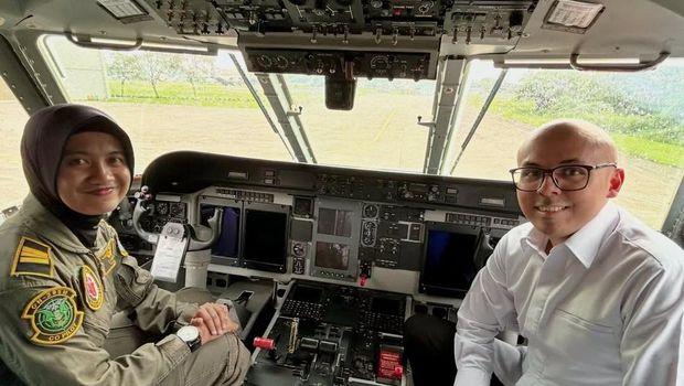 Pilot Perempuan Muda Pengawal Prabowo Jadi Inspirasi Generasi Baru