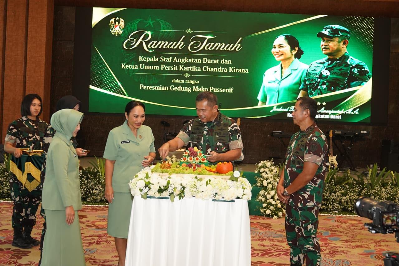 Perkuat Profesionalisme Prajurit Infanteri, Kasad Resmikan Mako Pussenif