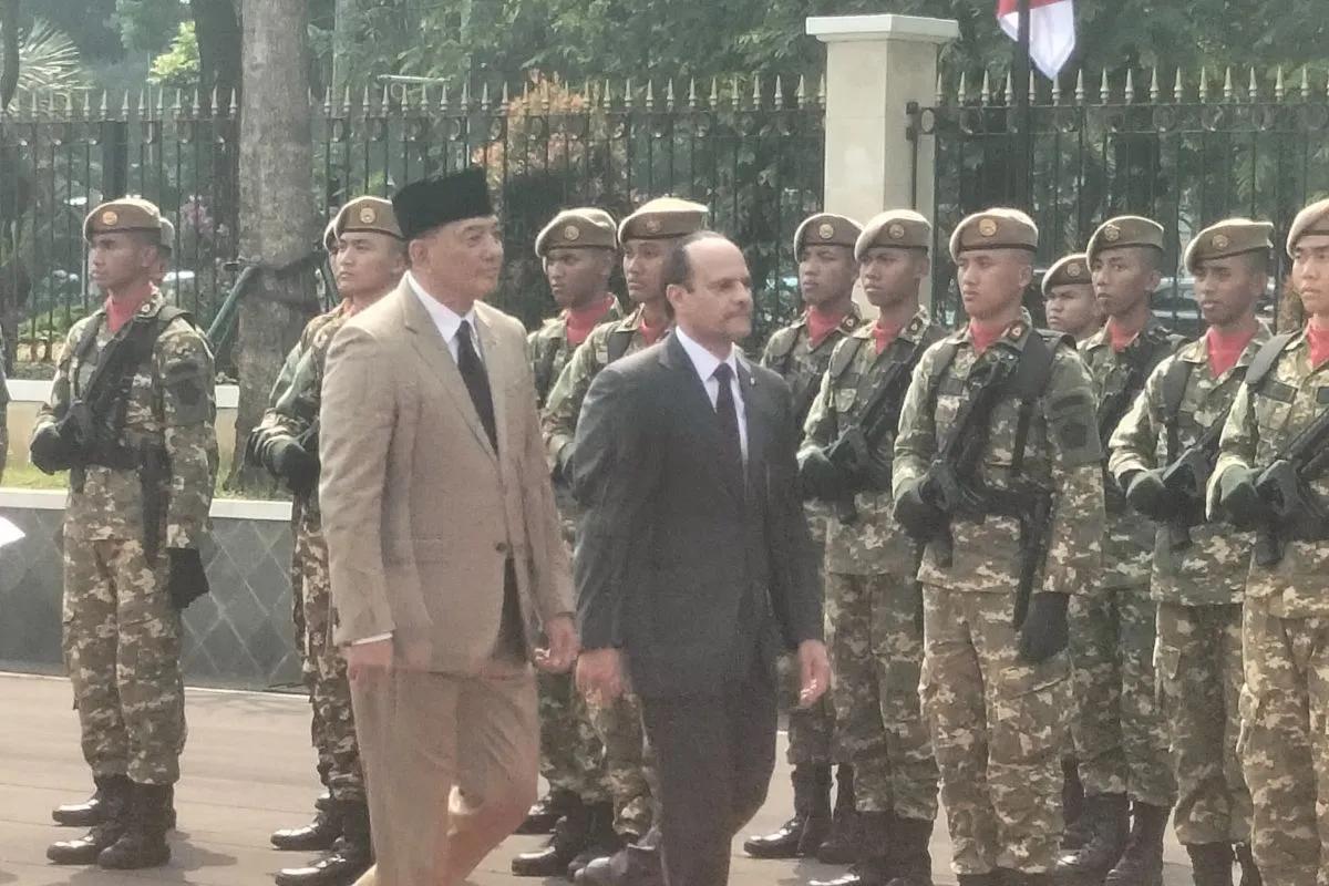 Bahas Konflik Global, Menhan RI Bertemu Menhan Qatar