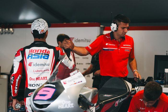 Veda Ega Tembus 8 Besar di Mugello, Bos Honda Team Asia Yakin Potensi Podium Makin Dekat