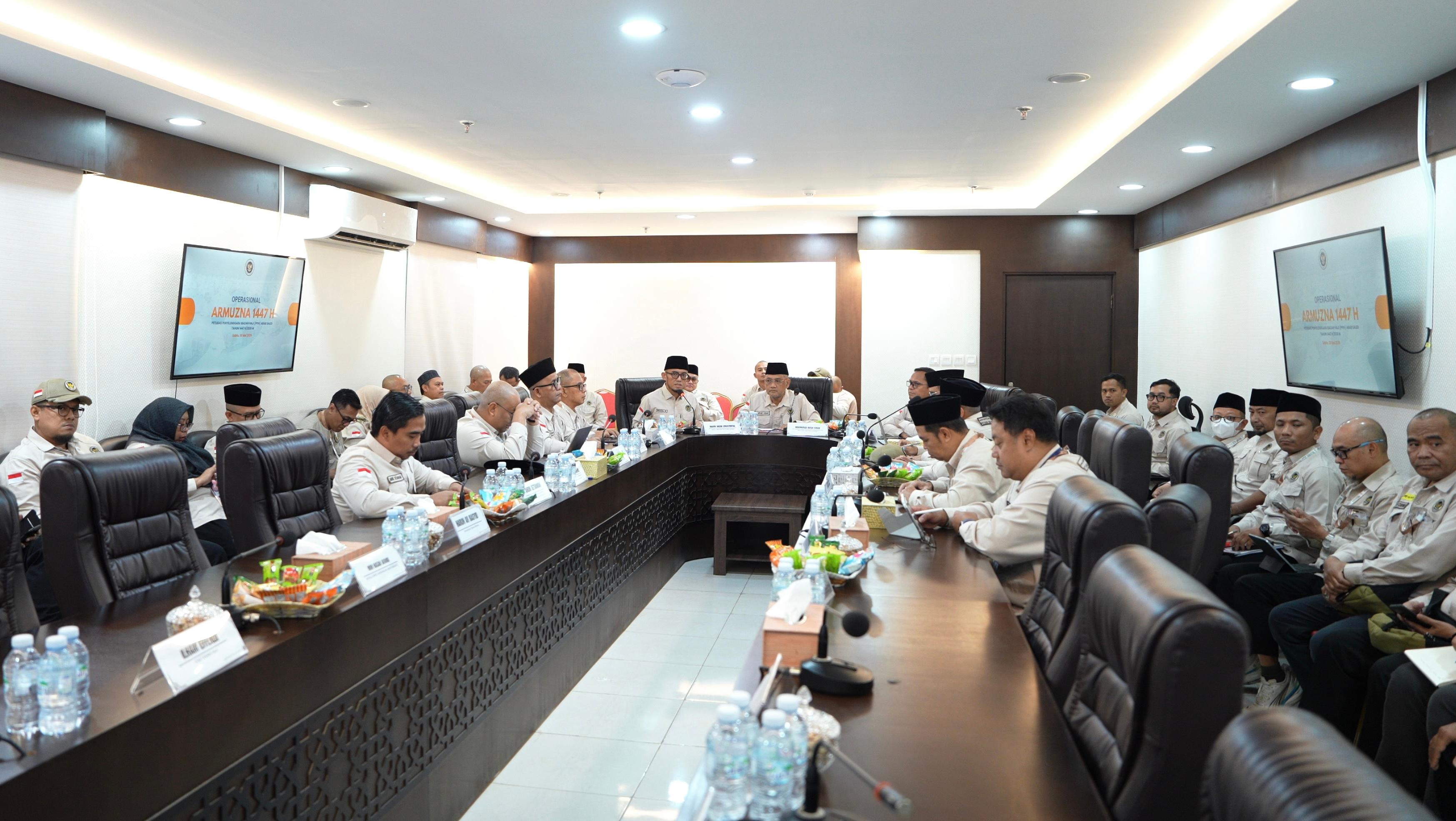 Gelar Rapat Evaluasi, Kemenhaj Siap Perbaiki Layanan Ibadah Haji 2027