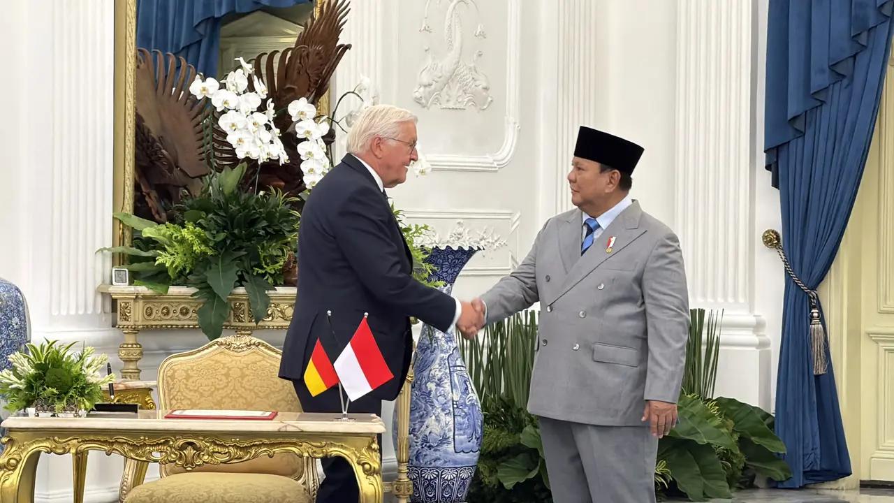 Kunjungan Perdana Jerman di Indonesia, Presiden Prabowo Bertemu Presiden Frank-Walter