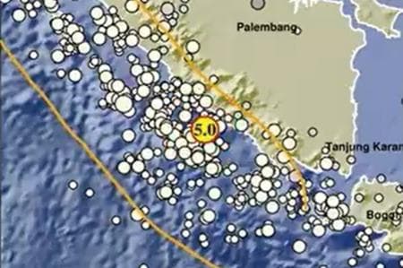 Gempa Magnitudo 5,0 Guncang Kaur, Bengkulu: BMKG Pastikan Tidak Berpotensi Tsunami