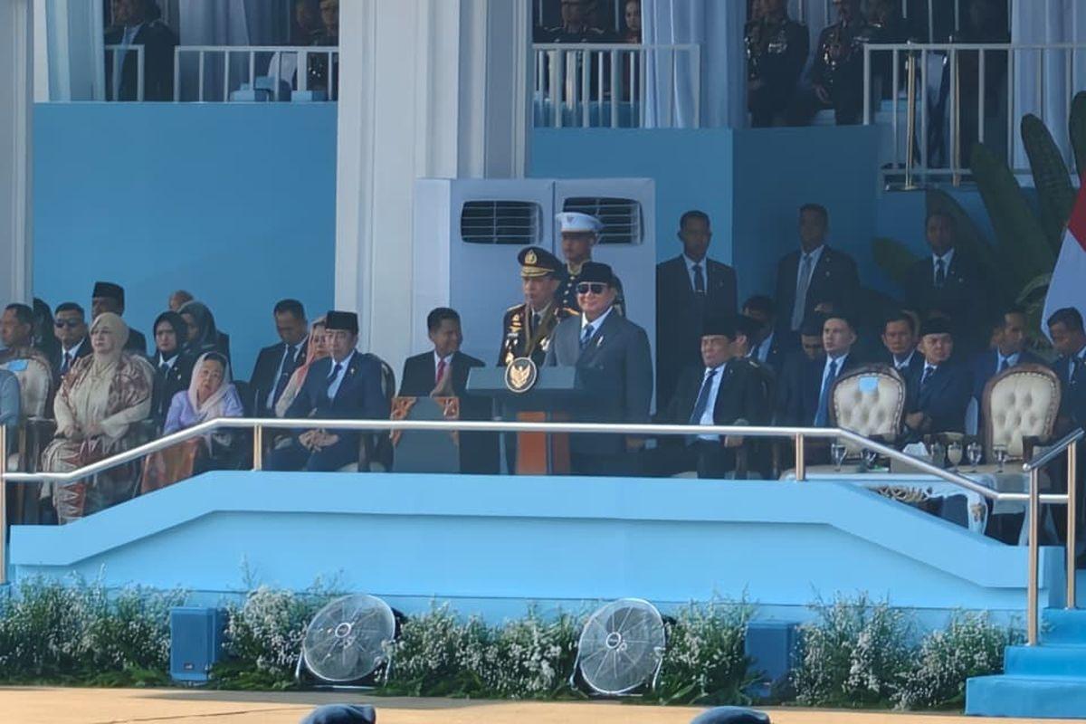 Enam Pesan Prabowo pada HUT Bhayangkara, dari Amanah, Kemanusiaan hingga Takut Hanya kepada Tuhan