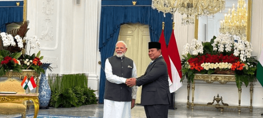 Prabowo Sambut PM India Narendra Modi di Istana Merdeka, Disambut Pasukan Kehormatan dan Tarian Betawi
