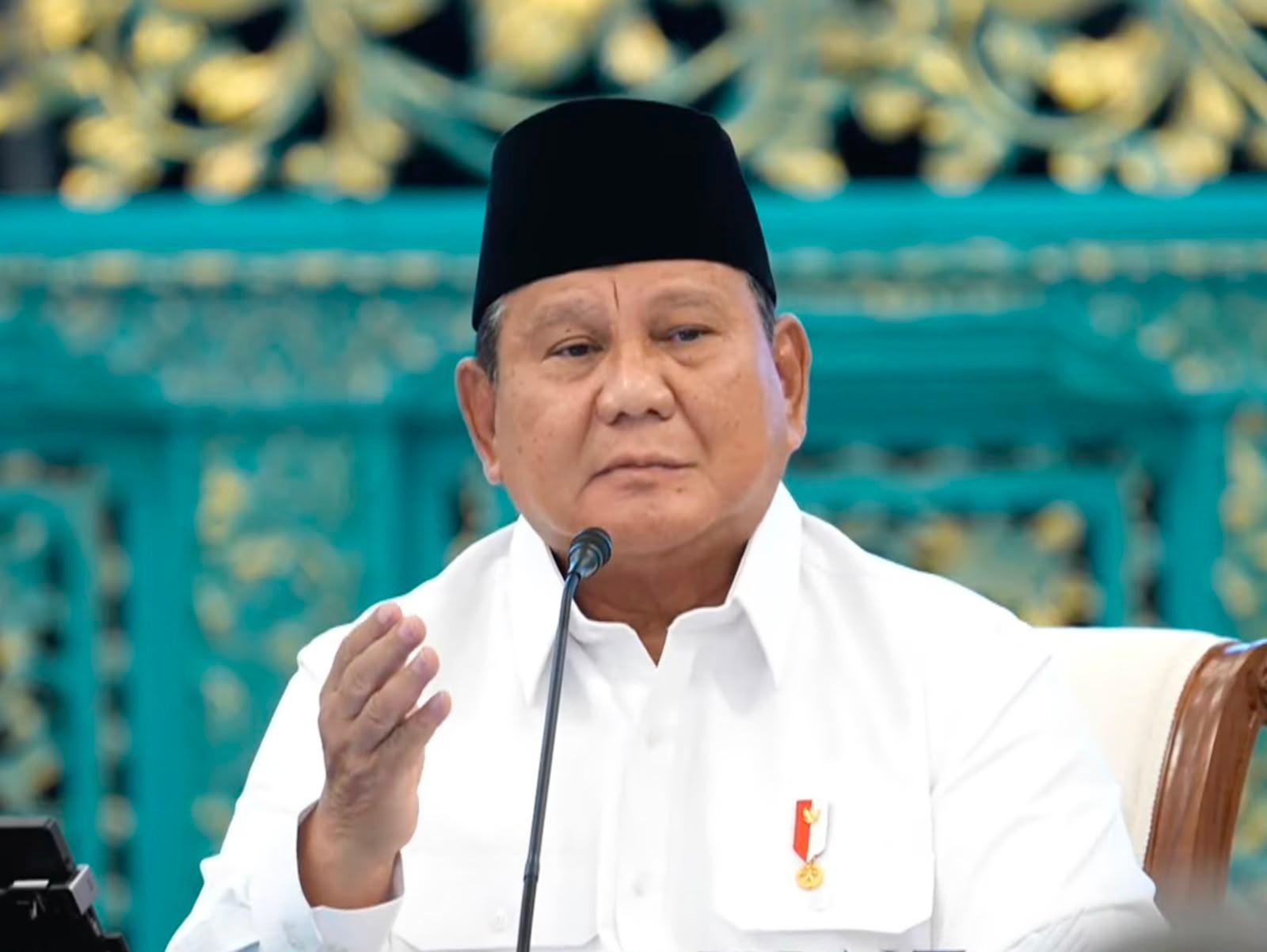 Gelar Sidang Kabinet Paripurna, Presiden Prabowo Evaluasi Program Pemerintah