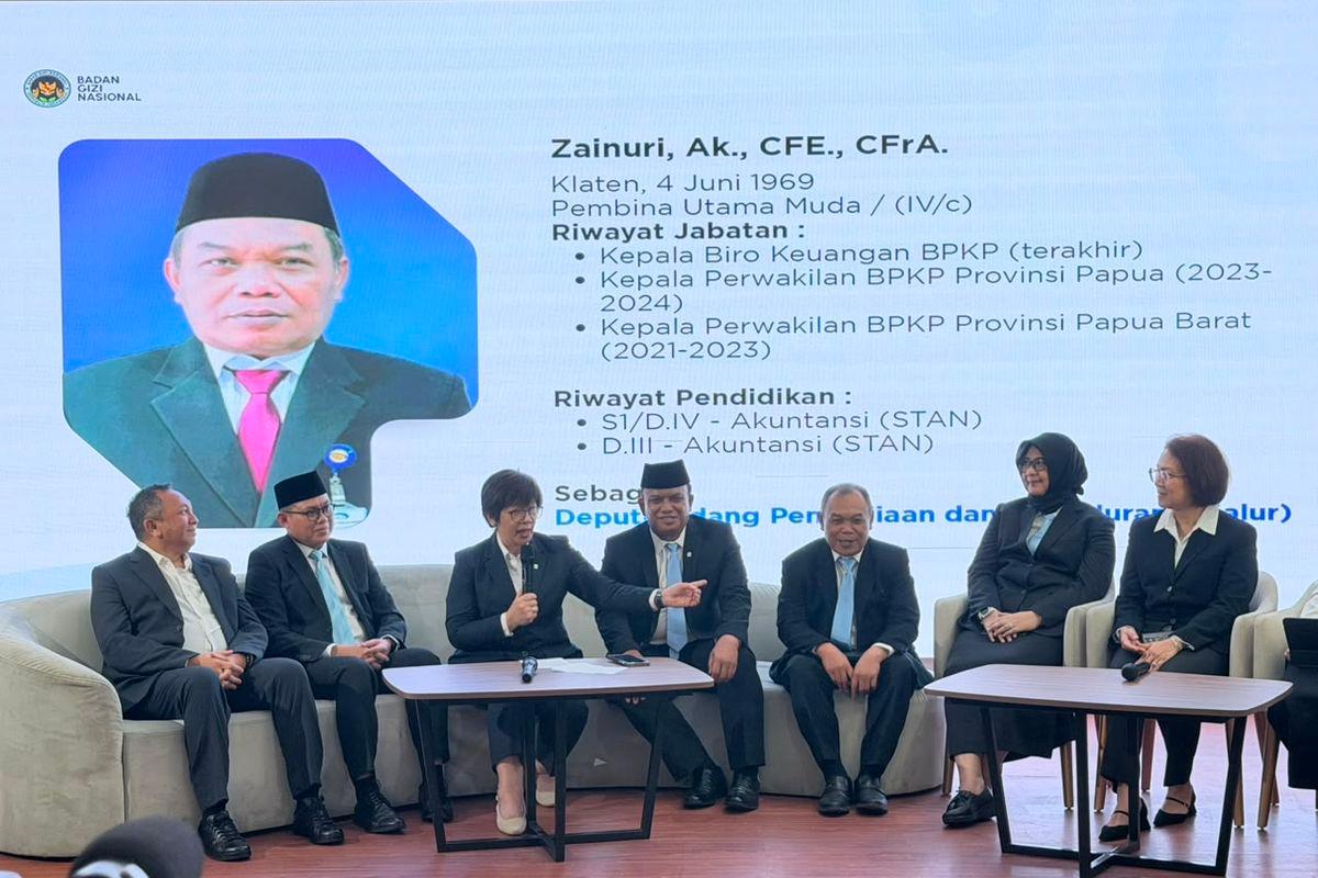 Perkuat Tata Kelola Program Makan Bergizi Gratis, BGN Kenalkan Lima Pejabat Pimpinan Tinggi Madya Baru