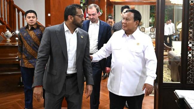Prabowo dan Direktur FBI Bahas Pengembalian Artefak Ilegal di Kertanegara