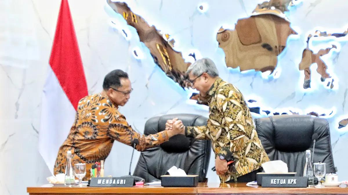 Cegah Tindak Pidana Korupsi di Daerah, Kemendagri Jalin Sinergi dengan KPK