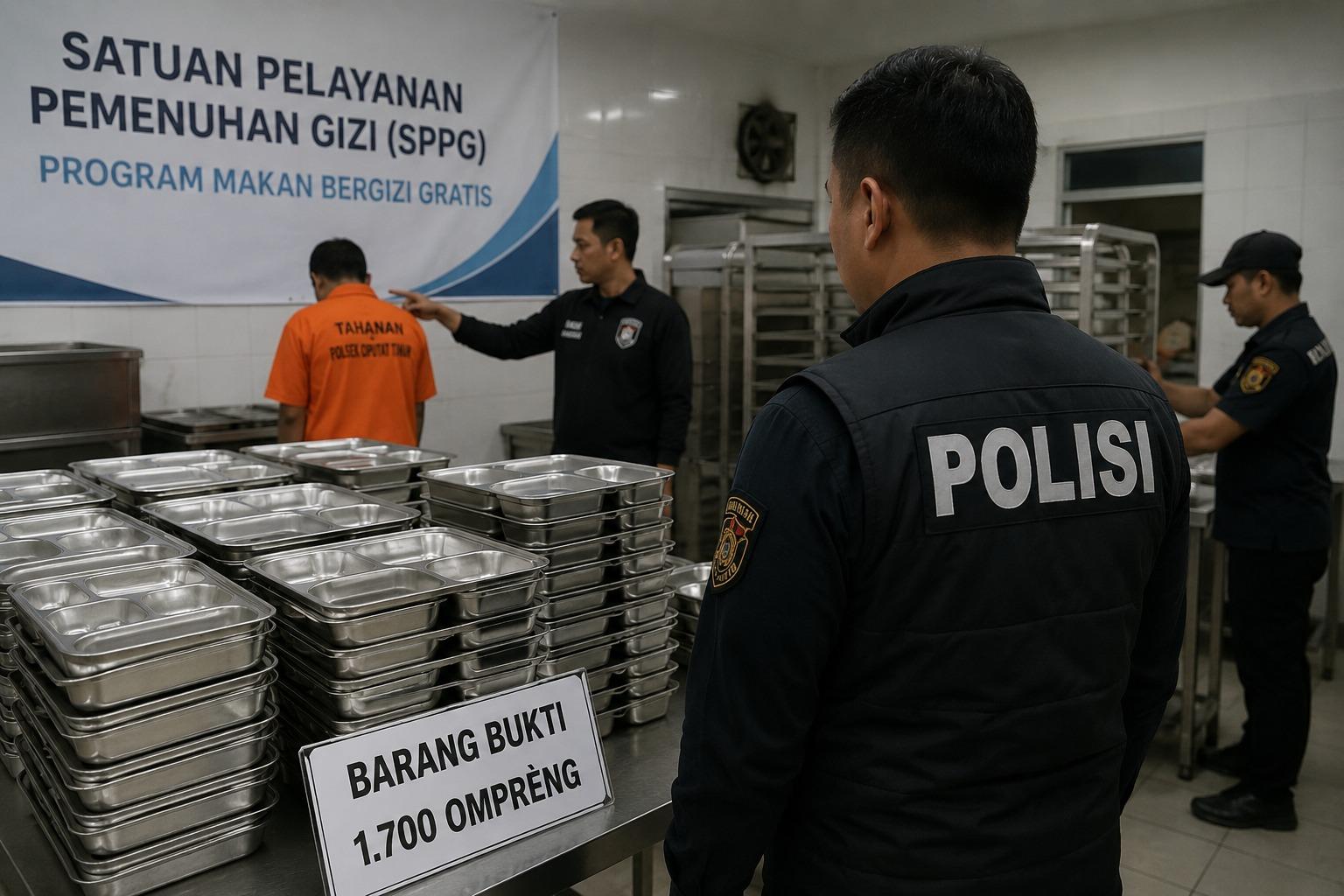 1.700 Baki MBG Hilang, Satpam SPPG Tangsel Diduga Terlibat Pencurian