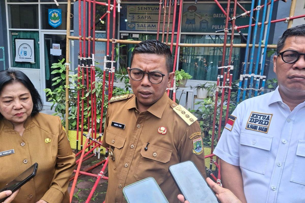 7 Sekolah Mundur dari Program Sekolah Gratis Banten, Andra Soni Pastikan Siswa Tetap Dibiayai hingga Lulus