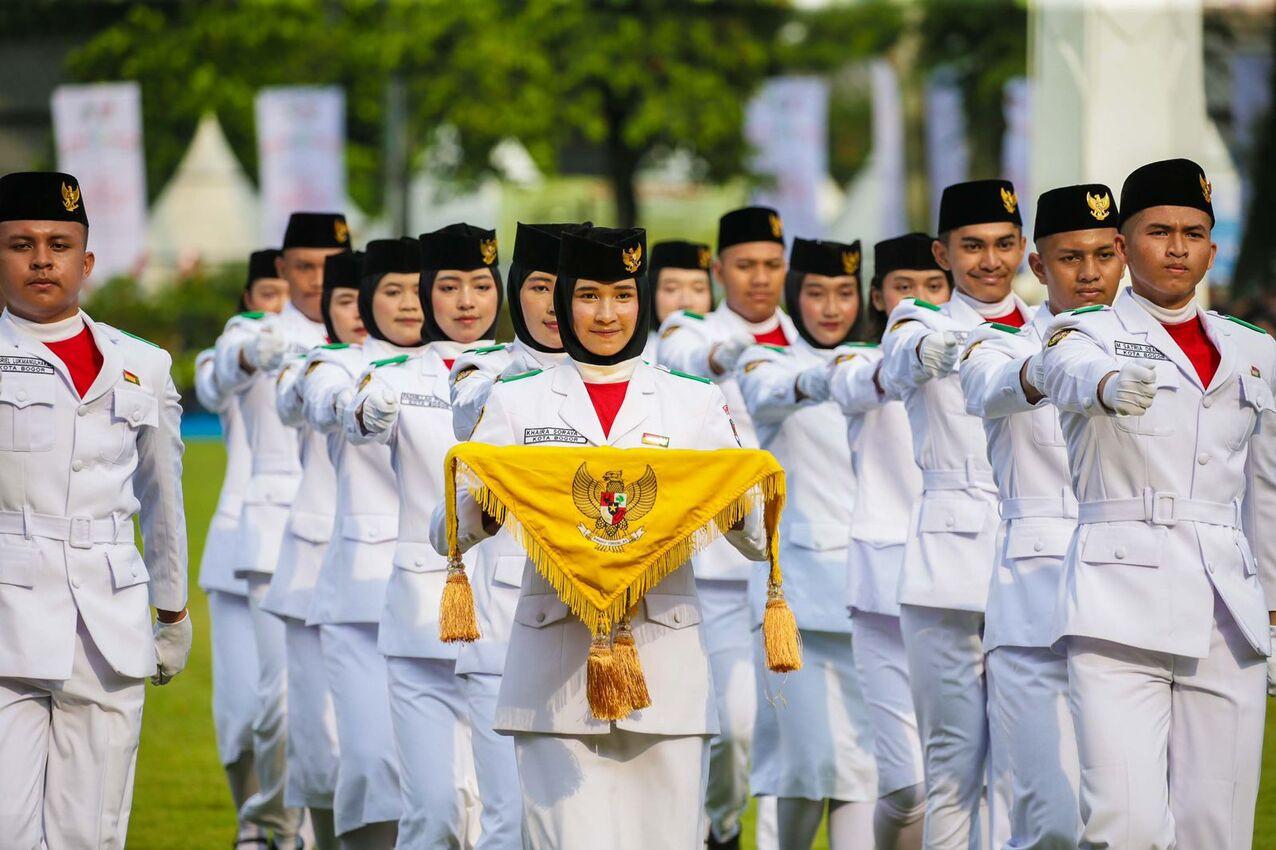 Jadi Paskibraka Upacara di Istana, Segini Uang Saku dan Bonusnya
