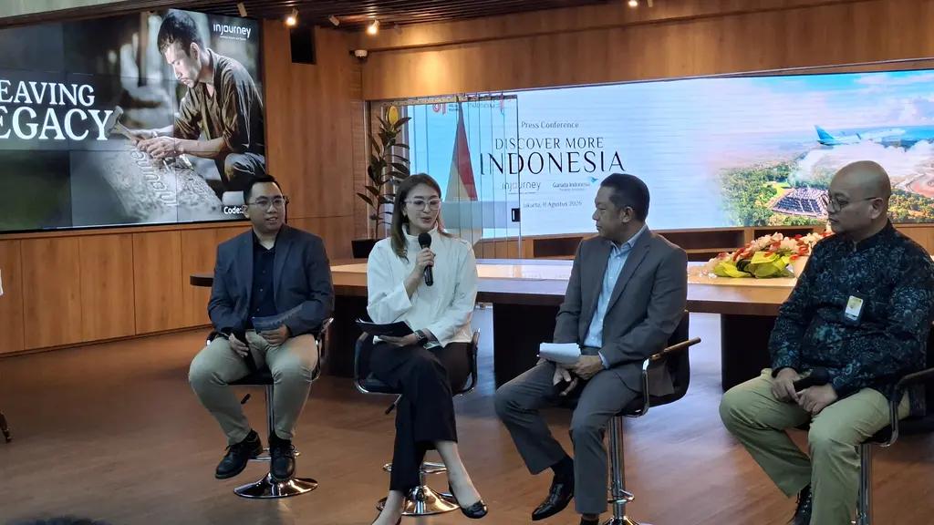 Maskapai Garuda Indonesia Sediakan 170.845 Tiket Gratis untuk Wisatawan Mancanegara