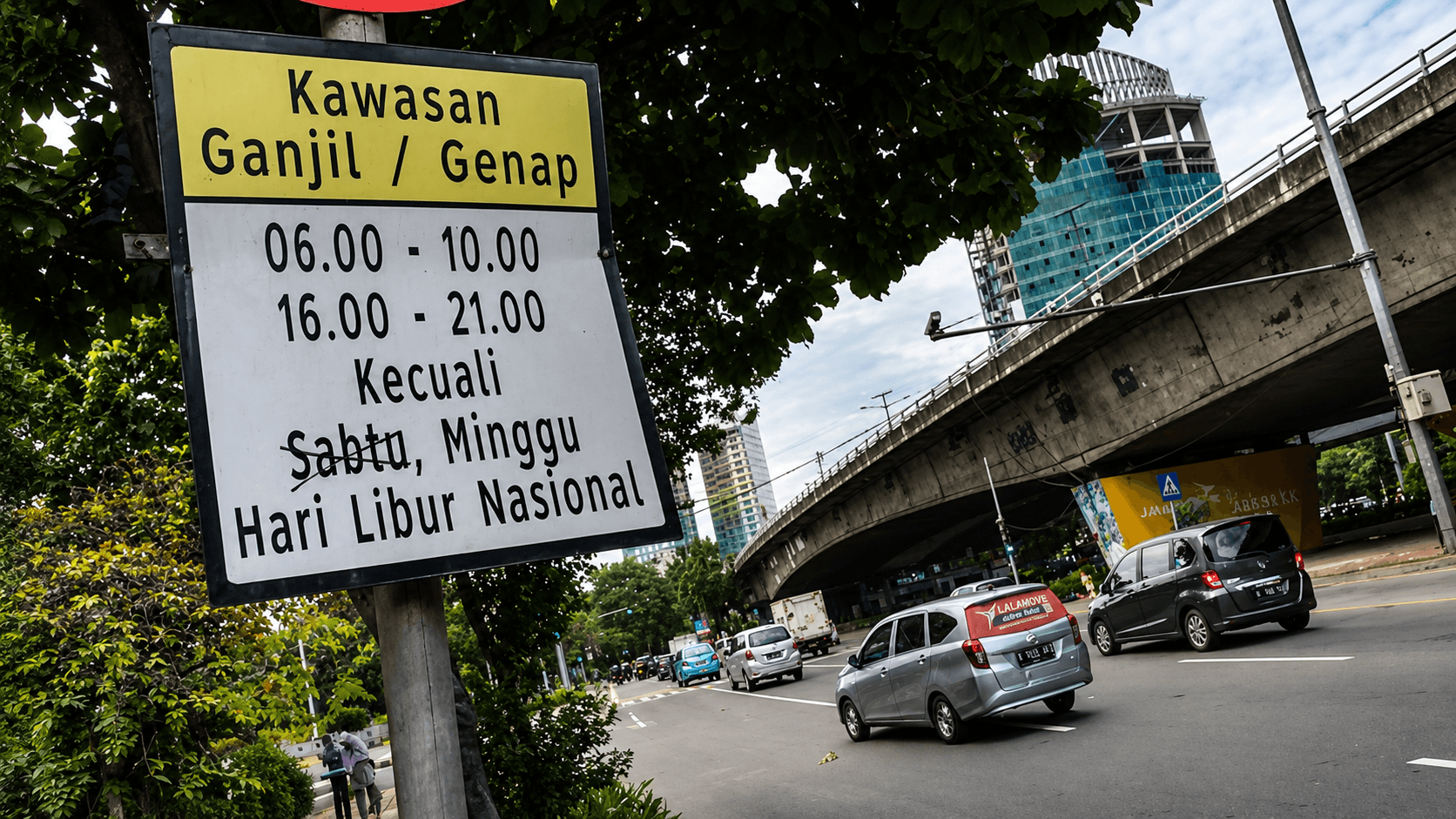Ganjil Genap Jakarta Ditiadakan 17 Agustus, Pengendara Bebas Melintas