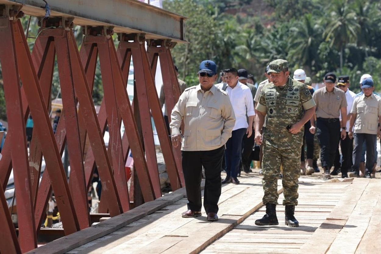 Prabowo Resmikan 3.395 Jembatan Merah Putih Presisi di Berbagai Daerah