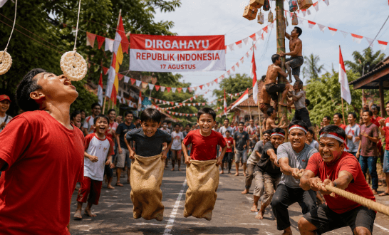  Bukan Sejak 1945, Begini Asal-usul Lomba 17 Agustus yang Jadi Tradisi