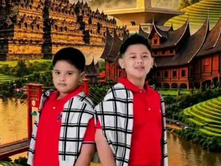 Reyhan dan Rafie Rilis Lagu Patriotik “Kita Satu Indonesia” Sambut HUT ke-81 RI