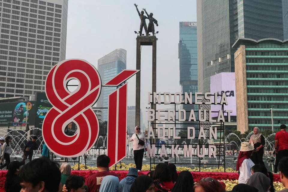 Arus Lalu Lintas Jakarta Padat Saat Perayaan HUT ke-81 RI