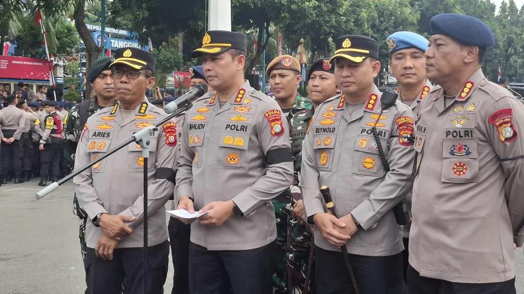 Polisi Amankan 21 Orang Bawa Benda Berbahaya Menjelang Demo Mahasiswa