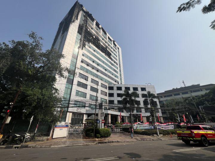 Gedung Bapenda DKI Kembali Dilanda Kebakaran, Api Berasal dari Ruang Arsip