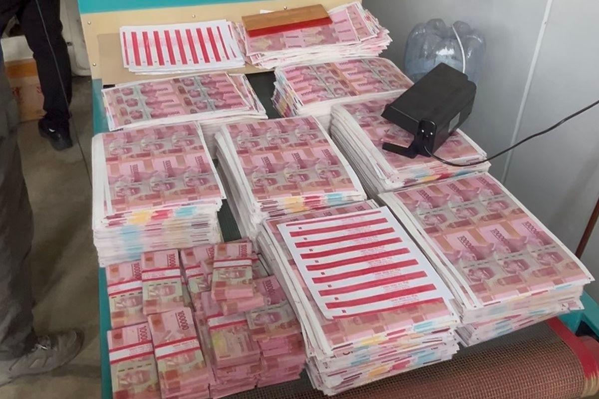 Sindikat Uang Palsu Rp 36 Miliar Digerebek di Tangsel