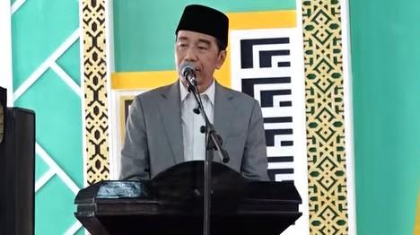 Jokowi menyampaikan pesan mengenai kehidupan dalam peringatan Maulid Nabi Muhammad SAW